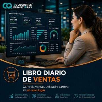 Controla tus ventas en un libro diario